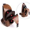 Men's Crossbody Bags Men's USB Chest Bag Designer Messenger Bag Leather Shoulder Bags Diagonal Package Back Pack Travel