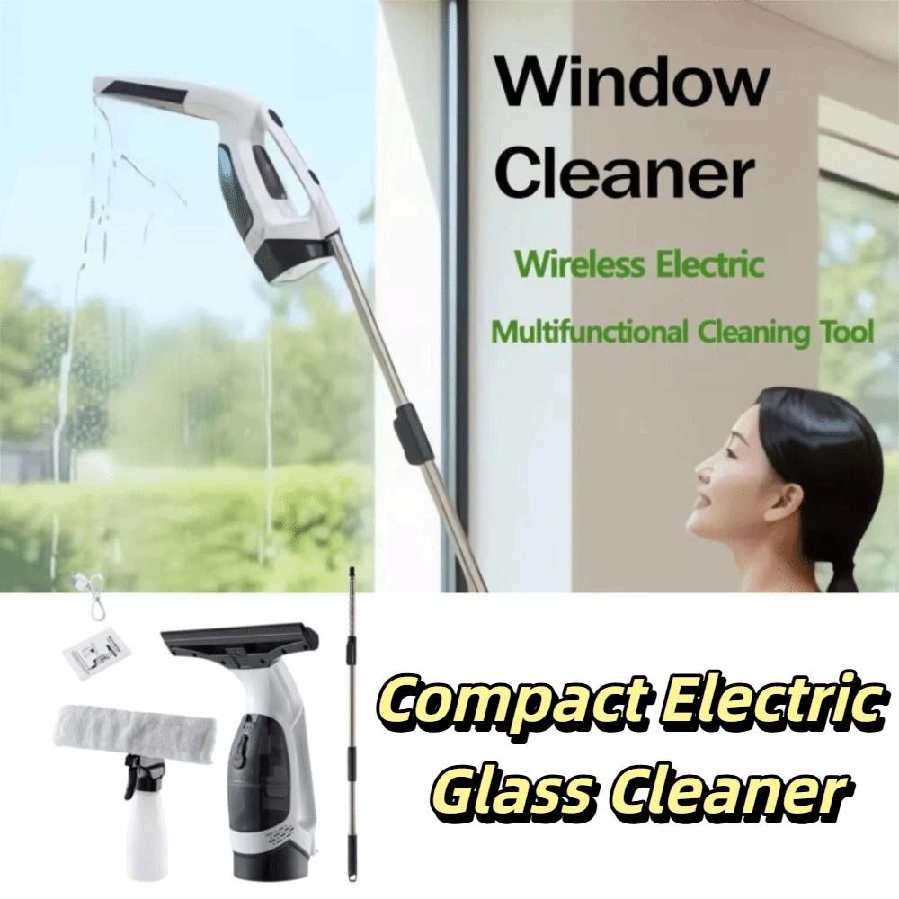 Portable Design Handheld Window Cleaner Water Spray Function Window Vacuum Cleaner  Glass Cleaning