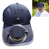 Solar Powered Cooling Fan Hat With USB Charging For Outdoor Activities 600mAh Rechargeable Adjustable Ventilated Sun Hat