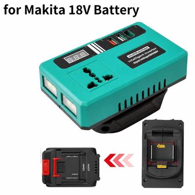 Digital Voltage Display 120W Portable Power Inverter DC 21V To AC 180V-220V Smart Transformer