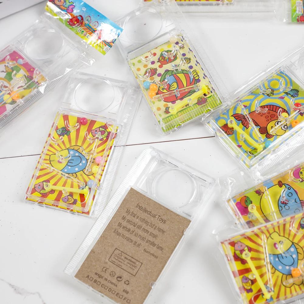 50Pc Mini Magnifier Pin Ball Puzzle Marble Intelletual Desktop Game Toy Kids Birthday Party Favors Pinata Fillers School Rewards