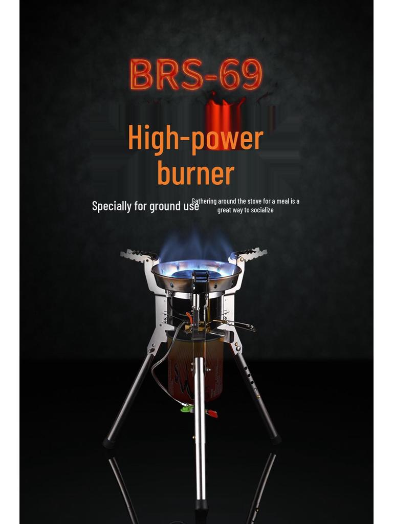 Brother BRS-69 Fierce Fire Portable Camping Gas Stove