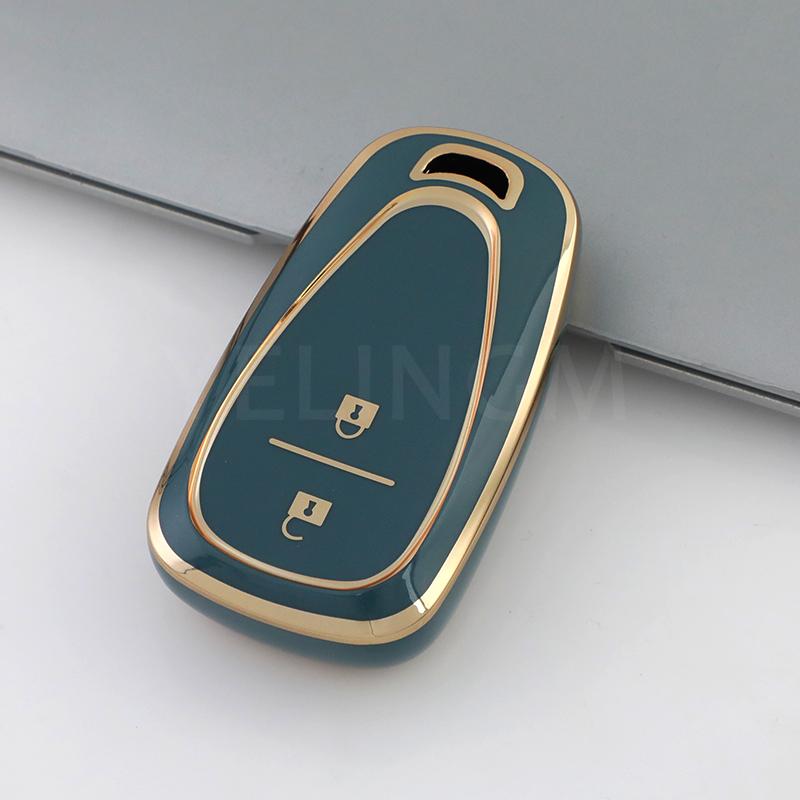 New TPU Car Key Case Key Cover For CHEVROLET Cruze Spark Camaro Volt Bolt Trax Malibu Captiva Equinox Trax Tracker AVEO Lova