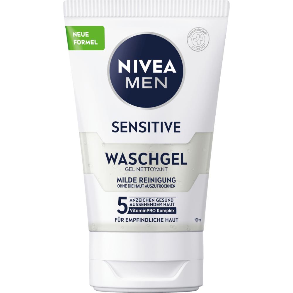 Nivea Men Sensitive Face Wash Gel 100ml