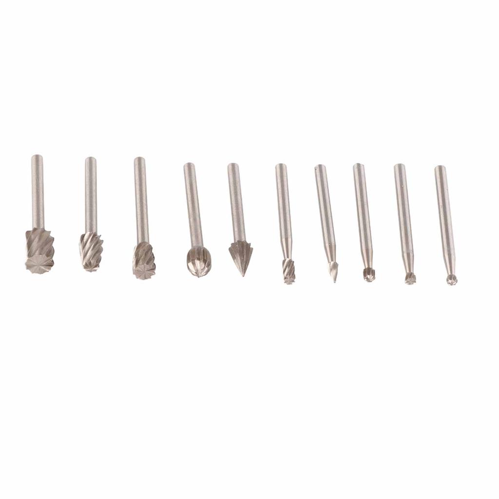 Rotary Files High Speed Steel Wood Carving Rasp for Power Tools Woodworking Engraving
