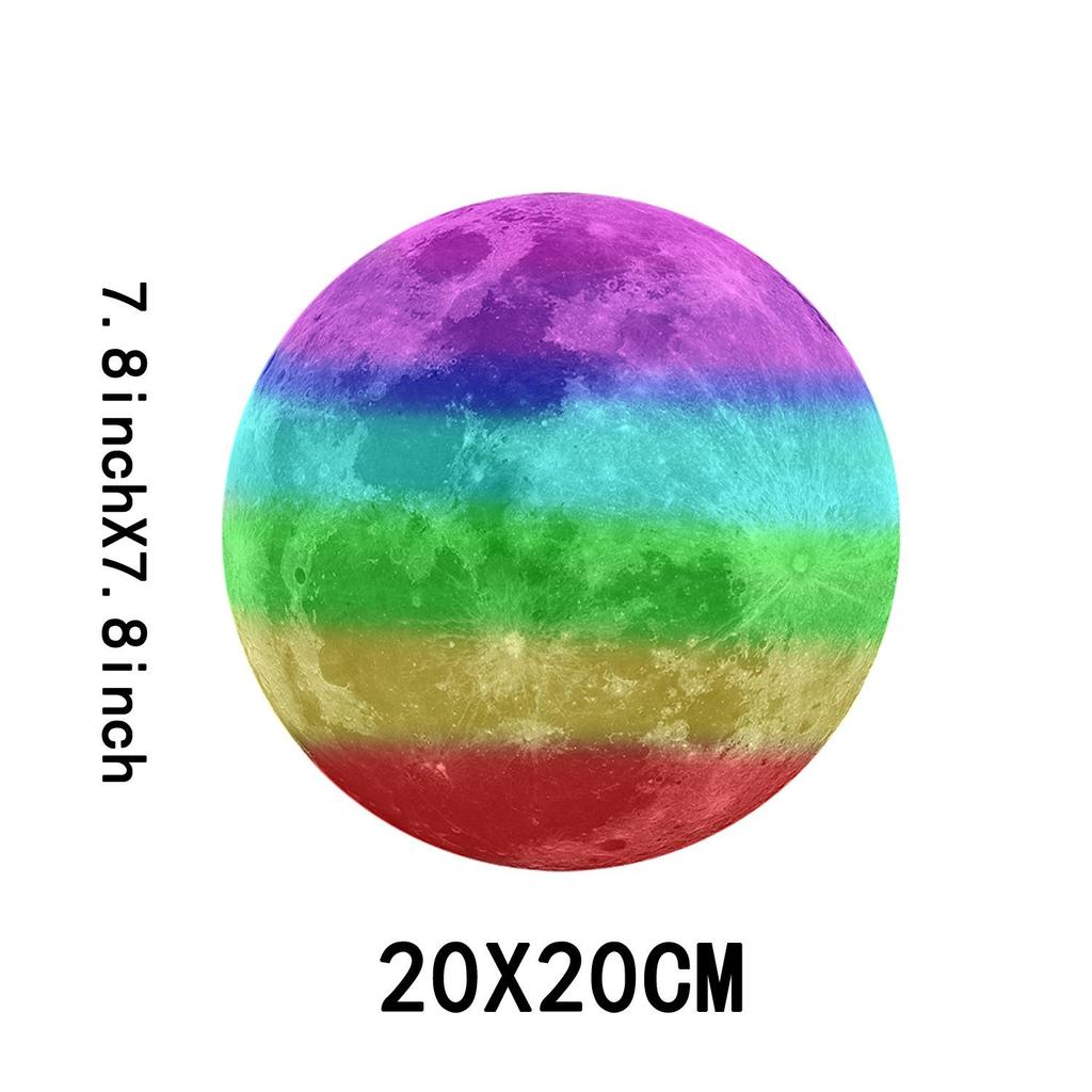 Glowing Moon & Planet Wall Stickers for Kids' Rooms