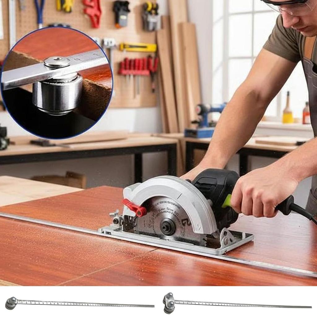 Wood Positioning Ruler Heavy-Duty Marking Easy Wood Cutting Ruler for Professionals Carpentry Beginners Crafting Enthusiasts