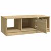 Coffee Table Sonoma Oak 102x50x36 Cm Engineered Wood