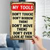 Vintage Tin Sign 8x12 Inch Retro Metal Wall Decor Man Cave Garage Pub Bar