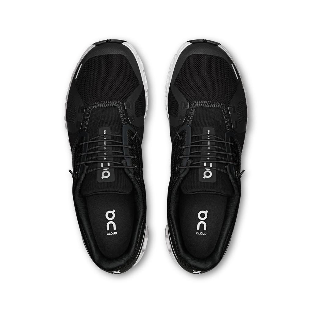 On Cloud 6 Size Men's Sneakers, 27.5cm (Cloud 6, Black/White, All-Day, Lightweight, Cushioned)