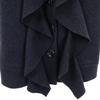 DIANE VON FURSTENBERG Frill Long coat S Navy Women Used