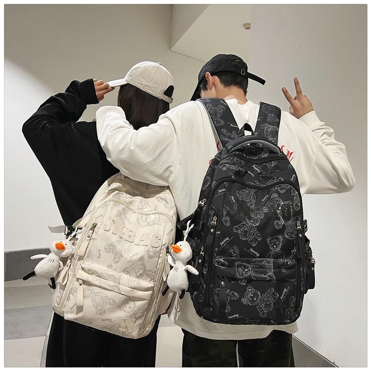 Children's schoolbag Elementary school students Girls Junior high school students Burgundy boys High school students Backpack