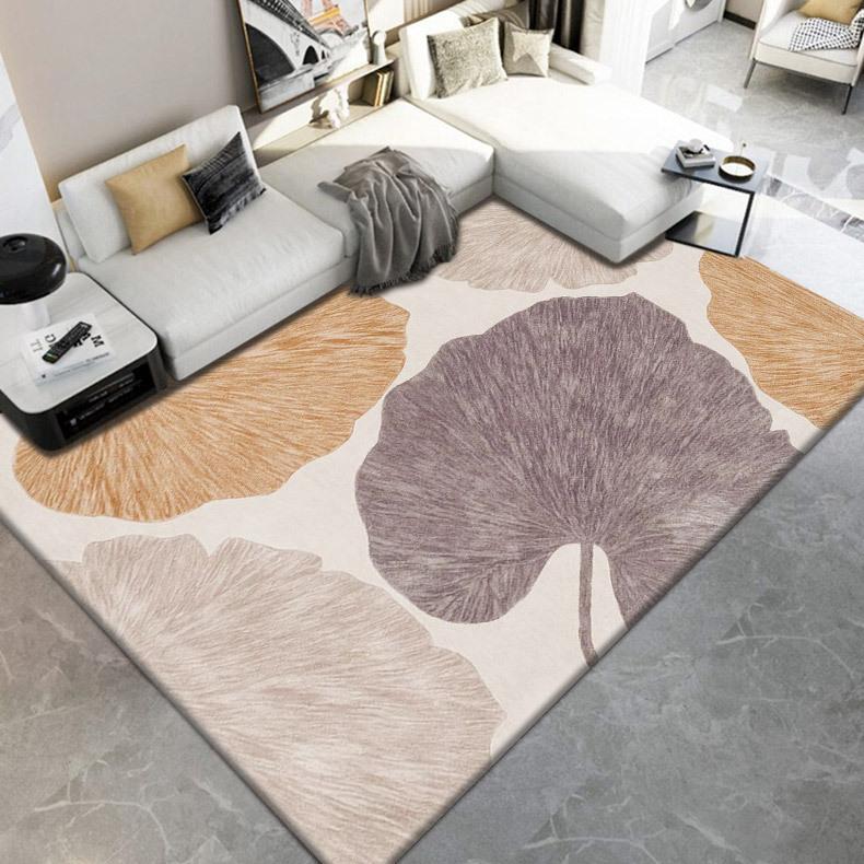 WTEMPO Retro Living Room Carpet  French Medieval Style Sofa Floor Mat Bedroom Bedside Carpet