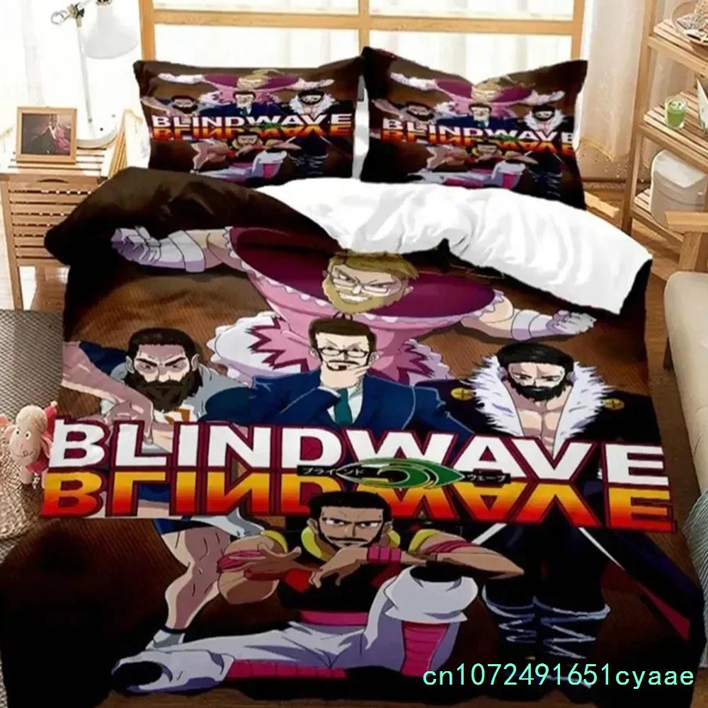 3D Print HUNTER HUNTER Anime Bedding Set Bedroom Soft Modern Bedspreads Comefortable Kids Duvet Cover Quilt Cover And Pillowcase