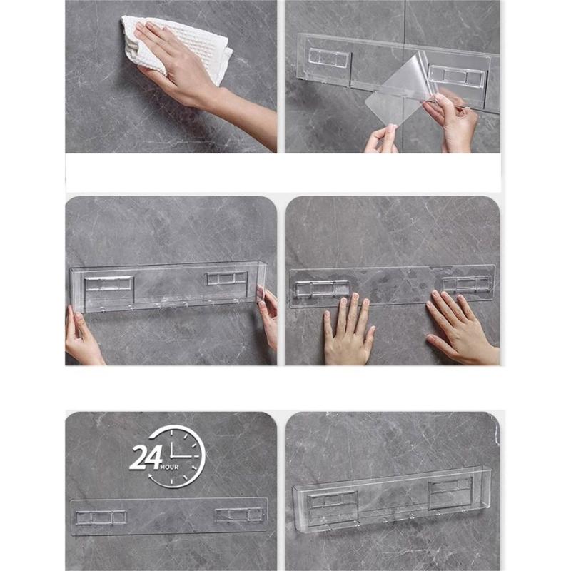 Pet Material Acrylic Book Display Stand Versatile Acrylic Wall Mount Magazine Holder Easy to Clean Book Support Holder