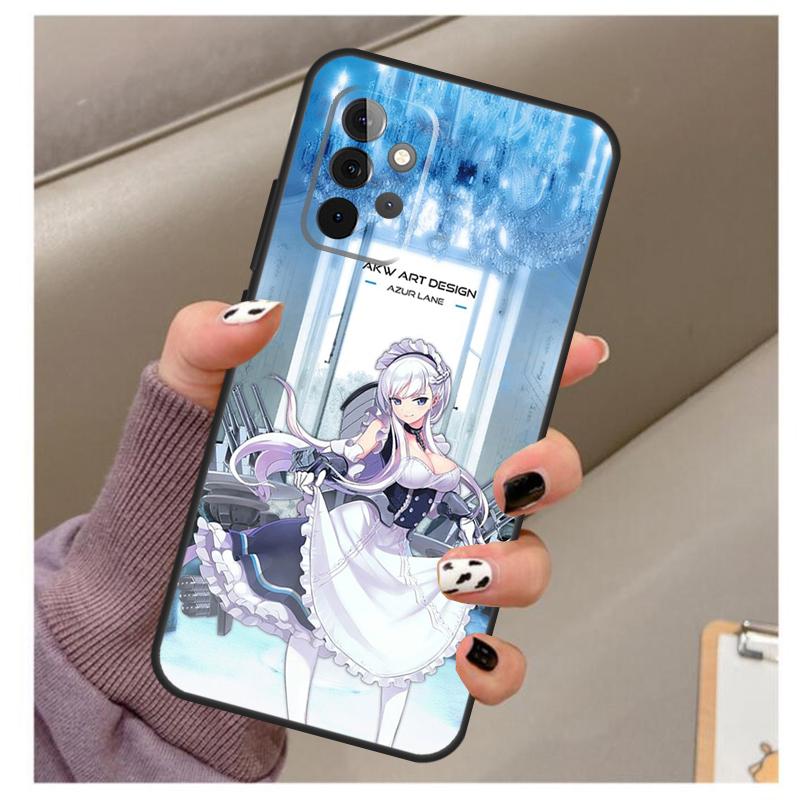 Azur Lane Game Case For Samsung Galaxy A33 A13 A53 A34 A54 A14 A15 A16 A26 A36 A56 A12 A32 A52 A06 A35 A55