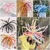 50pcs Multicolor Long Strip Balloons Latex Mixed Color Dopamine Colors Balloons DIY Accessories Photo Props Balloons Gift