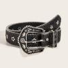 Fashionable Wide Waist Belt Elegant Glitters Belt Vintage Styles Waistband for Dresses and Jeans
