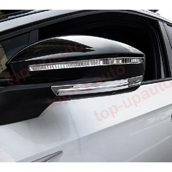 Fit For VW ID.4 2021-2022 Chrome ABS Exterior Rear View Mirror Strip Trim 2PCS