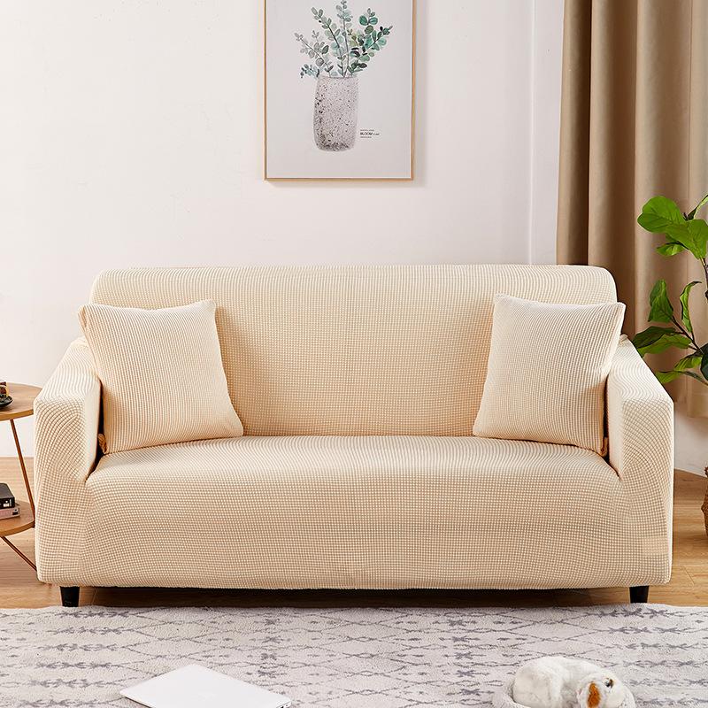 Stretch Sofa Cover Cover Three-Person All-Inclusive Seat Cover Simple Modern Four Seasons Universal Non-Slip Sofa Cushion Cover Towel