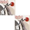 Front-load Washing Machine Door Stopper. The Removable Suction-type Front-load Washing Machine Door Stopper Keep Open Moisture-proof and Mold-proof