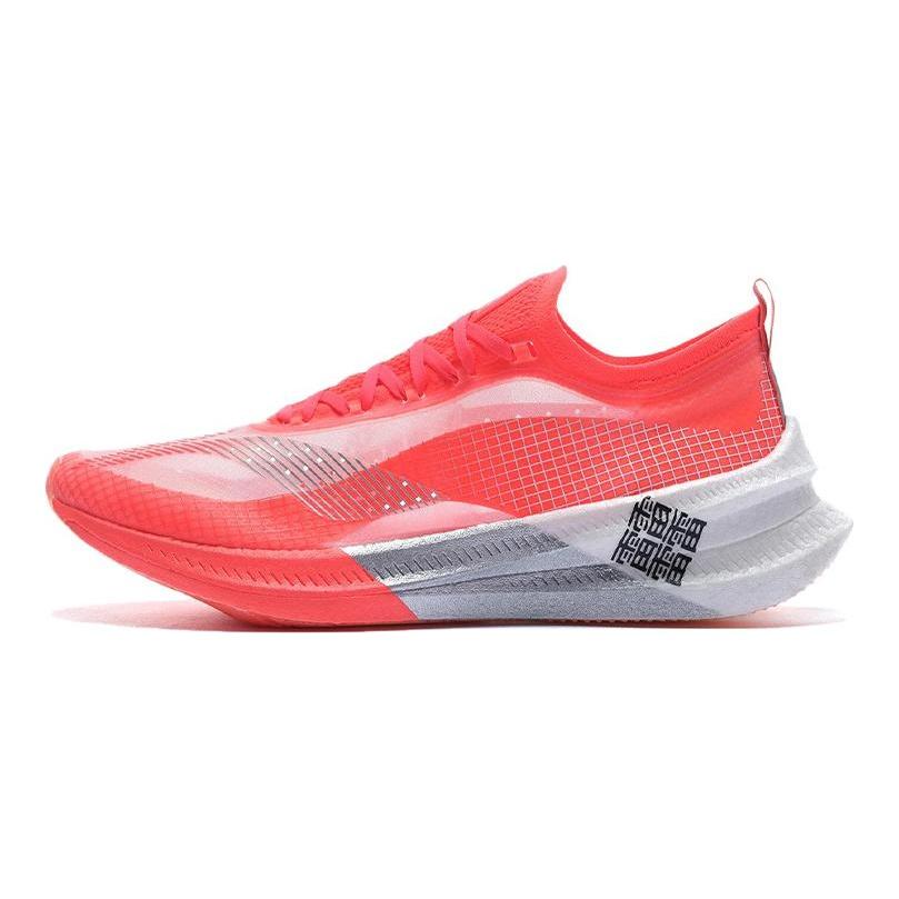 Li Ning Feidian 2 Elite Low top Running Shoes Women's Neon Fruit Red ARMS018-1