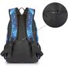 Kosiil 15.6 Inch Glow in The Dark Waterproof Backpack, Multicolor Laptop School Bag for Students, Lightweight Anti-Spill Bookbag