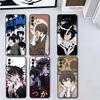 Bungo Stray Dogs Dazai Soft Phone Case for Samsung A17 A37 A57 A16 A26 A36 A56 A15 A25 A35 A55 A14 A24 A34 A54 A13 A23 A33 A53 A