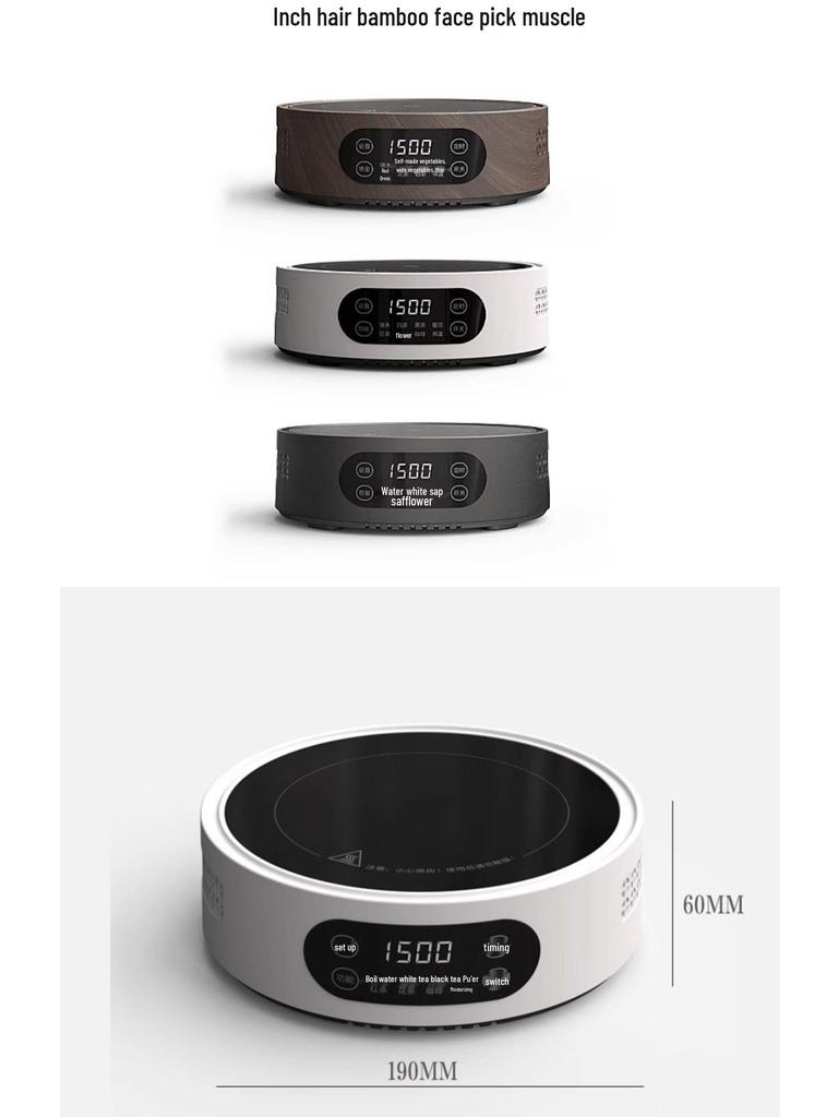 Smart Electric Glass Tea Cooker: Compact Ceramic Stove & Health-Preserving Hot Plate Kettle Gift