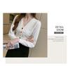 Women's Long Sleeve Slim Knit Cardigan with Colorful Buttons