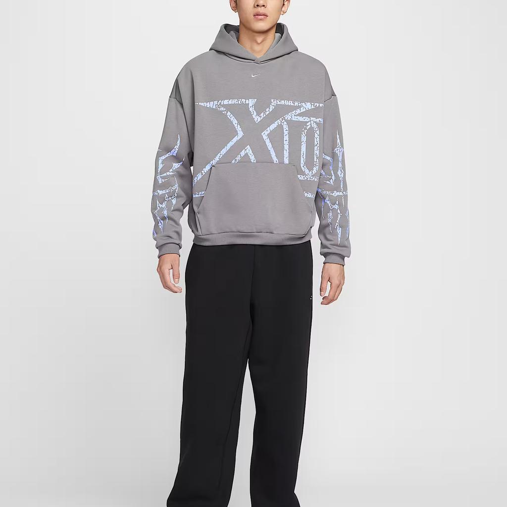 Nike Therma FIT FW25 Ja STANDARD ISSUE Morant, Fleece Lined Thermal Loose Fit Hooded Long Sleeved Sweatshirt Men's IF1555-015