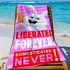 Cartoon THE S-SECRET LIFE OF P-PETS Towel Beach Shower Bath Travel Lightweight Skin Friendly for Pool Camping Cruise Summer