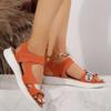 Fashion Women's Summer Lightweight Wedge Sandals Comfortable Casual Outdoor Walking Sandals Woman Big Size Open Toe Non Slip Beach Shoes