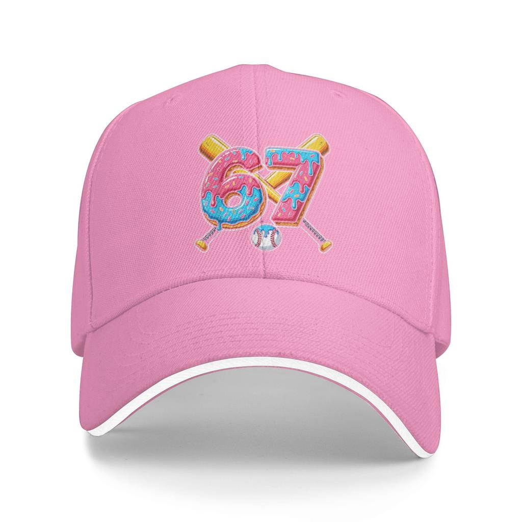 6 7 Drip Gelato Baseball Meme Giocatore 67° Compleanno Berretto da Baseball Sport all'Aperto Dropshipping Cappellino Trucker Uomo Berretto Snapback