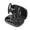 1/2Pcs Wireless Headset Ear Hook Waterproof HIFI Stereo Headphones Bluetooth 5.3 Noise Reduction Power Display Sports Earbuds