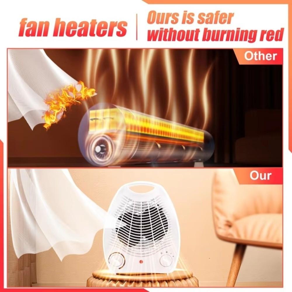 Quick-heating Space Heater 3 Heating Settings Heating Fan Electric Fan Heater  Winter Season