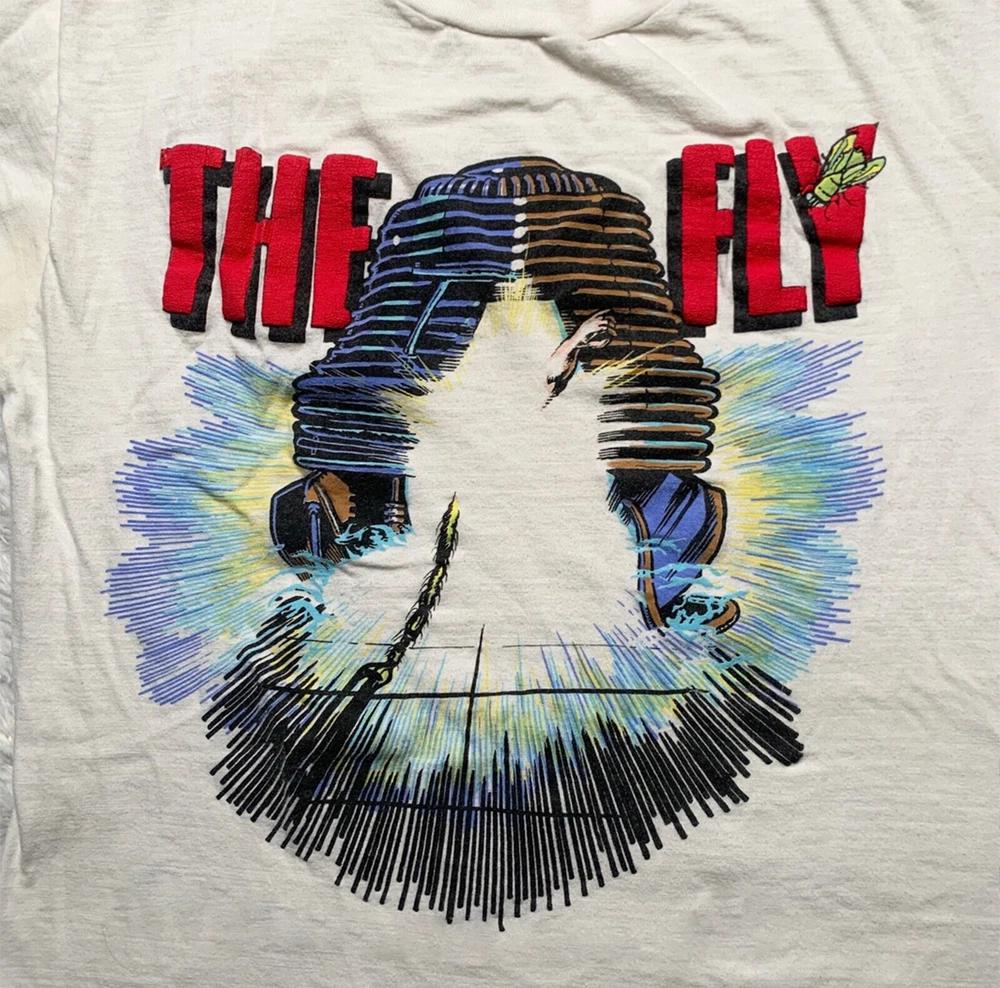 Vintage 1980s The Fly Movie Promo T-shirt S-4XL Men Unisex UR65 XXXXL