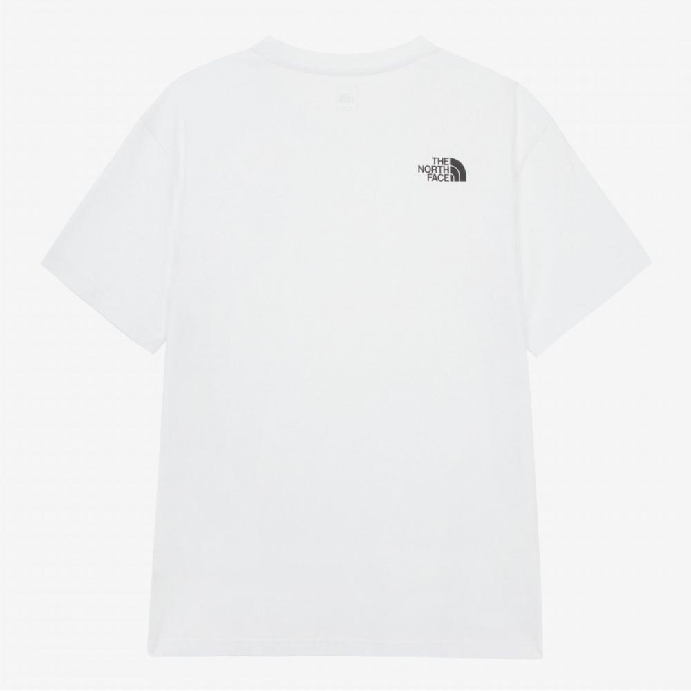 The NorTh Face NT7ur77b Men S CoTTon baSic T ShirT whiTe