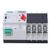 4P Dual Power Automatic Transfer Switch Uninterrupted Toggle Controller for Home Appliance AC230V Coil 63A