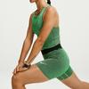 Pantaloncini da Donna Nike AEROSWIFT Pantaloncini da Corsa da Donna Dreamy Green/Nero/Bianco/Bianco Moderati