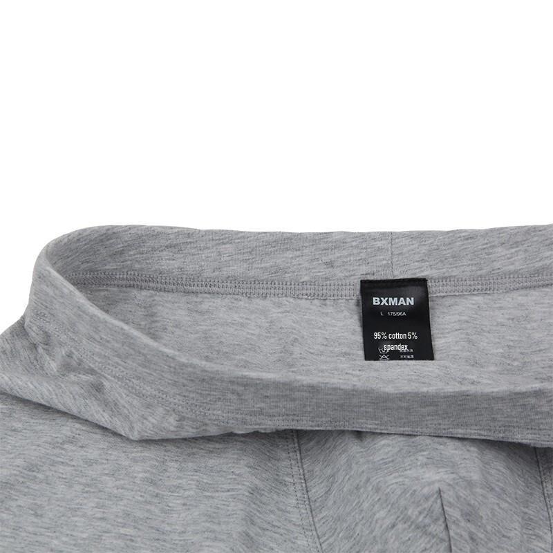 BXMAN Men's Cotton Boxer Briefs 3-Pack