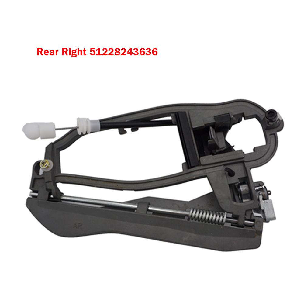 Door Handle Carrier Inner Outside Front Rear Left Or Right For BMW X5 E53 51218243615 51218243616 51228243635 51228243636