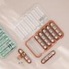 Separate Grid Pill Organizer Large Capacity Pill Storage Box Weekly Pill Box  Daily Medication