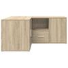 Eckregal Sonoma Eiche 160 x 40 x 45 cm Spanplatte