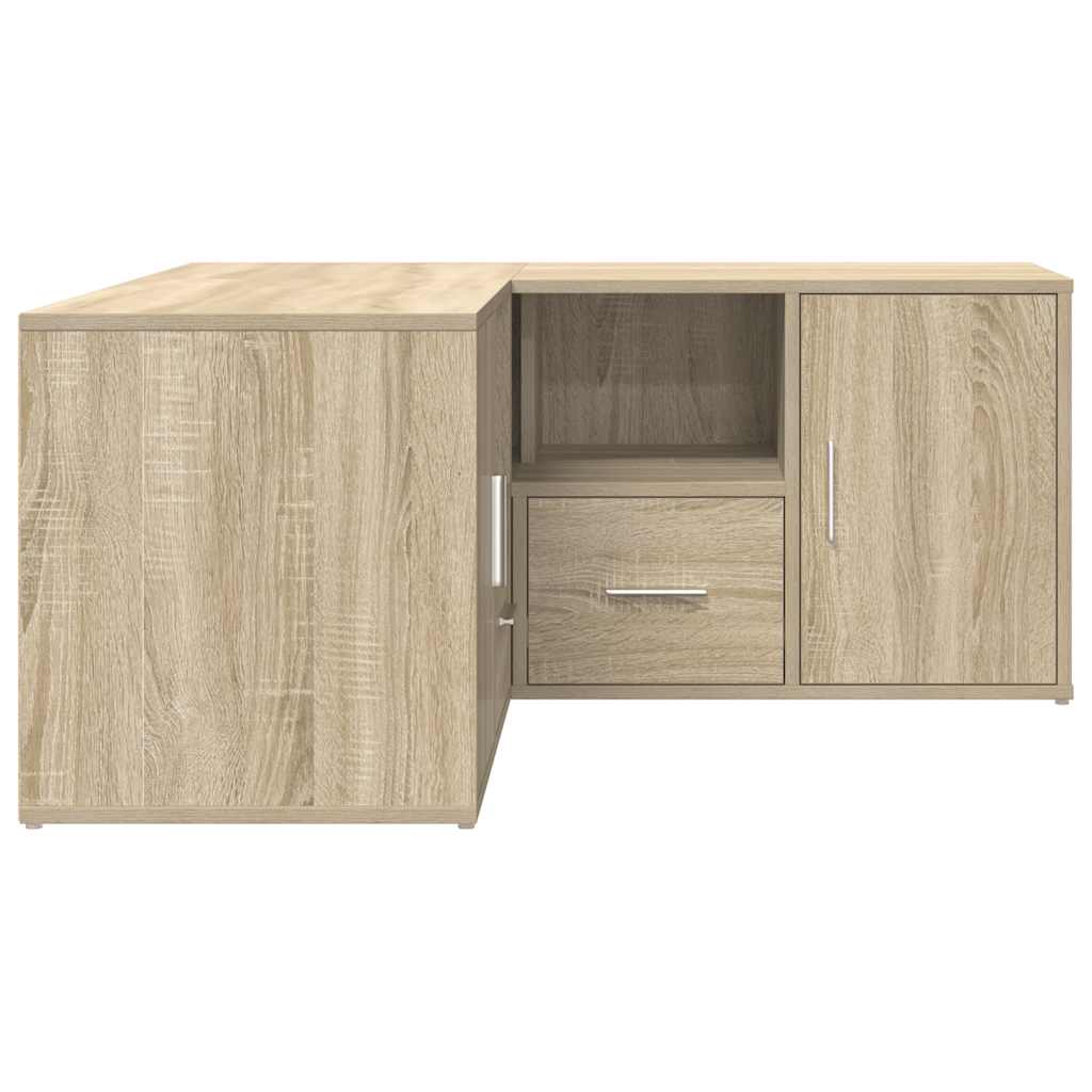 Eckregal Sonoma Eiche 160 x 40 x 45 cm Spanplatte