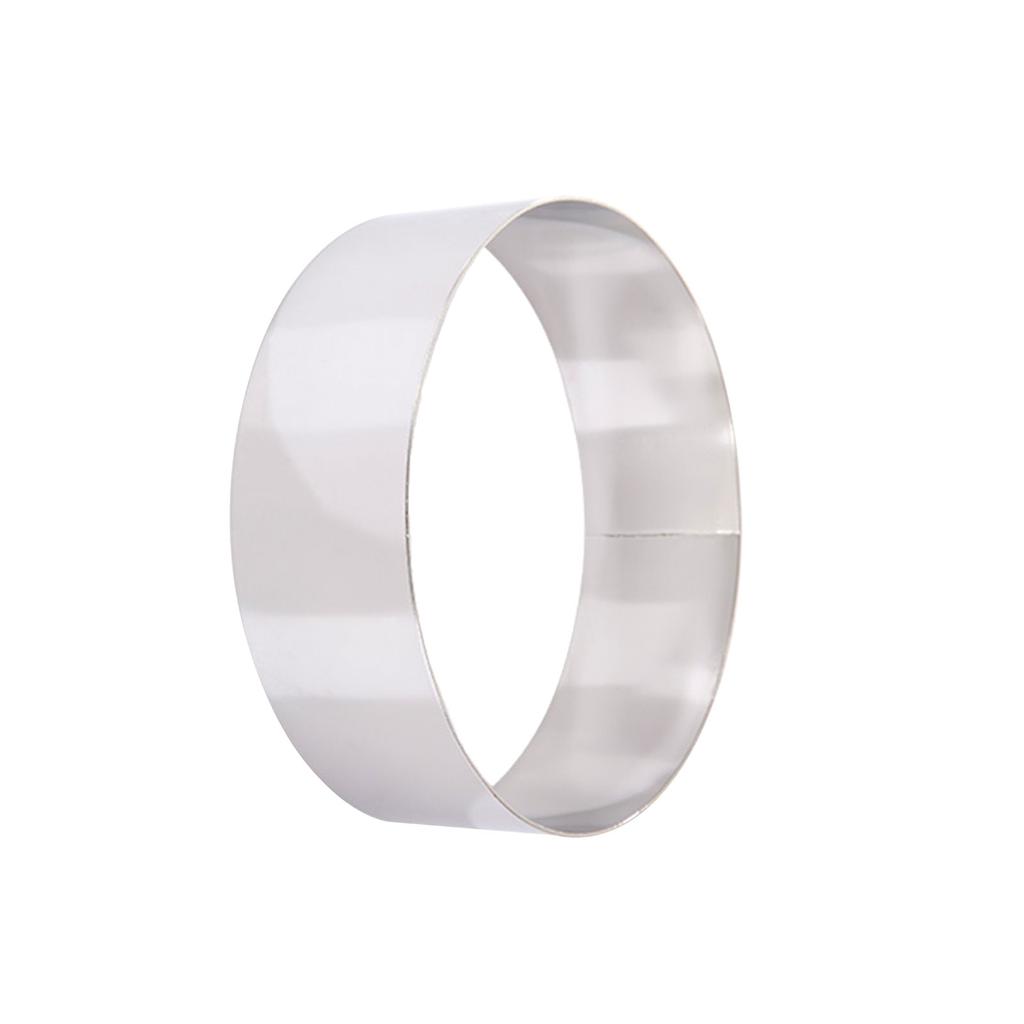 Round Cake Rings Cake Baking Mold Stainless Steels Dessert Rings Pastry Mould Dessert Baking Tool NonStick Mousse Mold