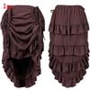 Halloween Gothic Renaissance Skirt With Drawstring For Cosplay And Costumes