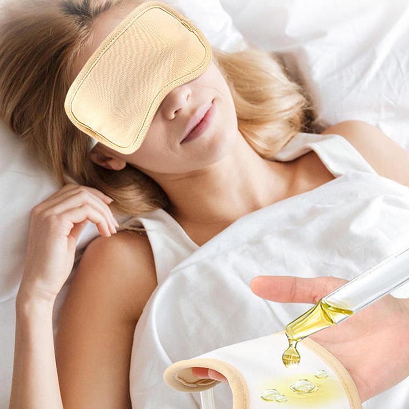 

Компресс-обертывание с касторовым маслом Многоразовое Органическое Маска для глаз с касторовым маслом с регулируемым эластичным ремешком Многоразовый патч для глаз Уход с эфирными маслами onesize