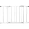 Barrière De Sécurité Bébé SPRINGOS® - Escaliers, Portes - Métal + Plastique - Auto-close - Blanc