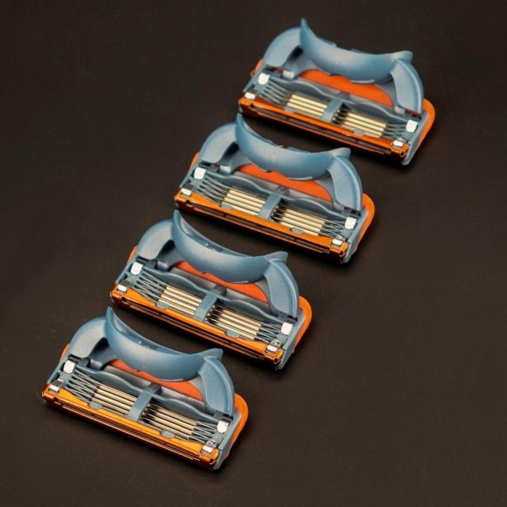 

4 шт. Кассеты с лезвиями для бритвы Лезвие для бритья для мужчин Лицо Совместимо для Proglide